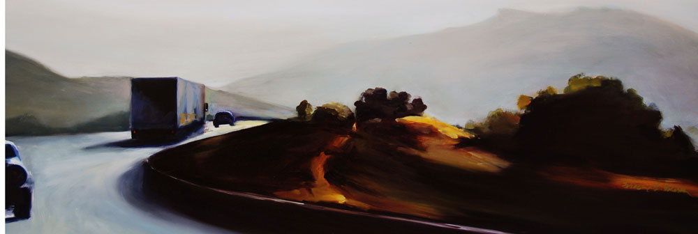 Landscape painting by Francene Christianson