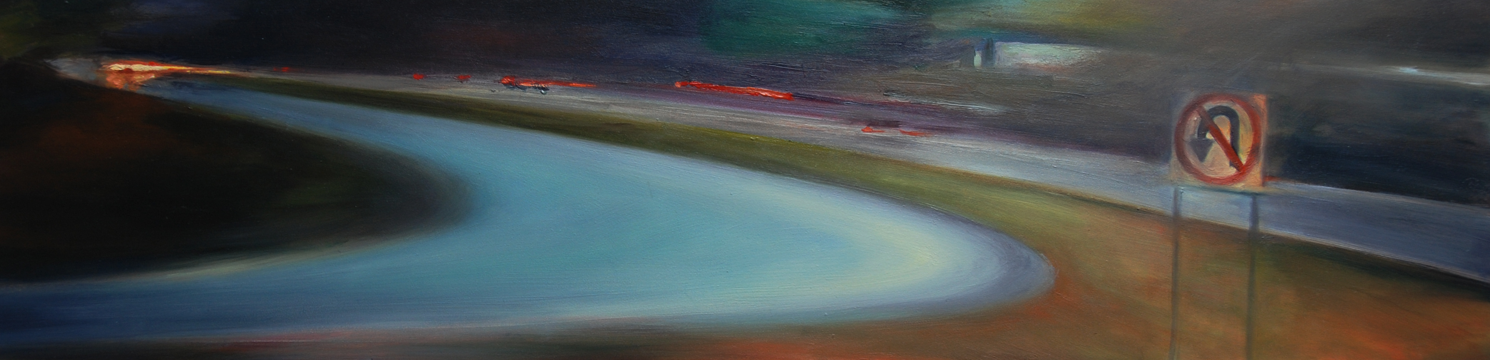 landscape painting by Francene Christianson