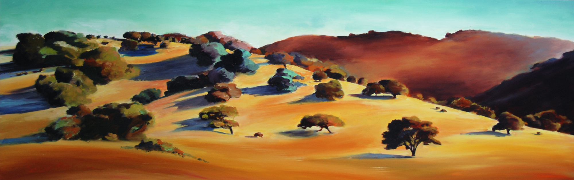 landscape painting by Francene Christionson
