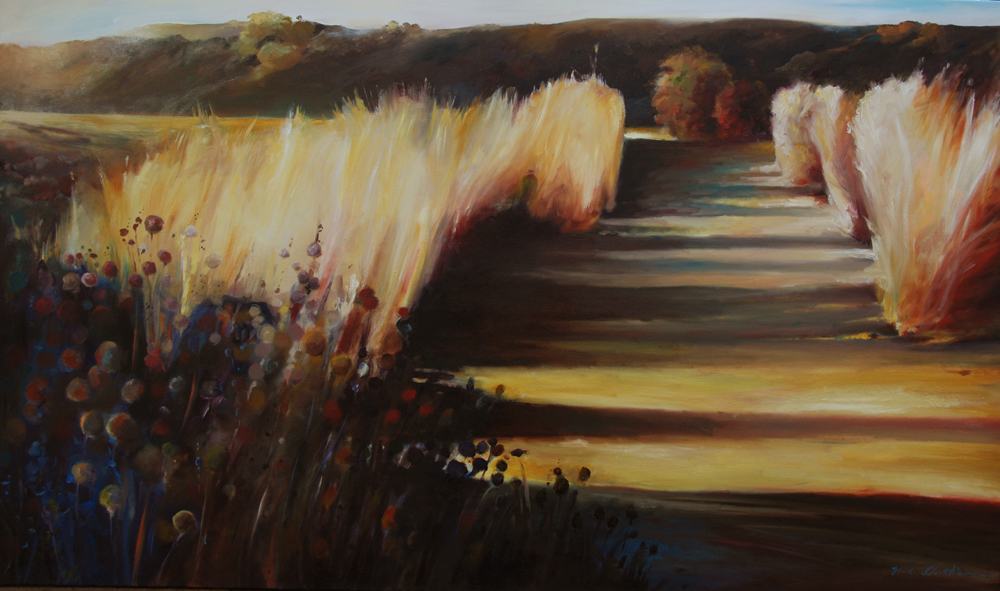 Landscape painting of Old Frontenac Minnesota  by Francene Christianson